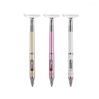 Stylo multifonctionnel double tête en métal pour nail art, grattoir, pince à strass et diamants, outil de pointillage, stylo de récupération de pierres précieuses