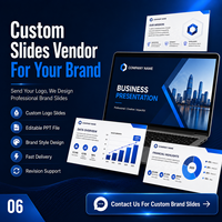 Diapositivas de PPT con Logotipo Personalizado y Estilo Personalizado - Versión Internet en Stock