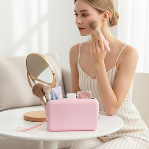 <span class=keywords><strong>Borsa</strong></span> per il Trucco in Silicone Personalizzabile con Logo, Impermeabile con Cerniera, per Articoli <span class=keywords><strong>da</strong></span> Toeletta, Borsetta <span class=keywords><strong>da</strong></span> Viaggio per Donne - Product Image 5