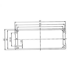 OEM Custom Manufacturing Electrical PCB Module Case Anodized Aluminium Extruded <b>Enclosure</b> Control Box Electronic Device IP54 - Product Image 5
