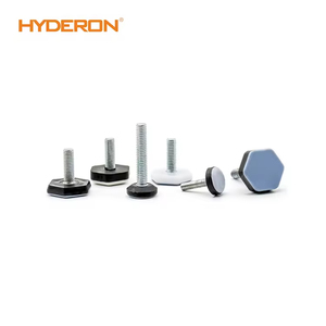Protecteurs de sol OEM ODM Pieds de chaise de table Réglages de hauteur hexagonaux ronds Déplacement de meubles lourds Niveleurs à glissement facile - Product Image 2