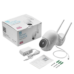 Cámara de seguridad <span class=keywords><strong>Tuya</strong></span> PTZ con wifi, dispositivo de seguimiento automático y visión nocturna de color VU, para <span class=keywords><strong>Smart</strong></span> Home Life - Product Image 4