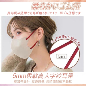 Mascarilla facial 3D protectora y a prueba de polvo desechable de tela no tejida agradable a la piel a la venta - Product Image 5