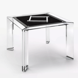 <span class=keywords><strong>Table</strong></span> de Mahjong en acrylique transparent de luxe, style minimaliste italien, <span class=keywords><strong>table</strong></span> de jeu carrée, <span class=keywords><strong>table</strong></span> de backgammon, <span class=keywords><strong>table</strong></span> <span class=keywords><strong>multi</strong></span>-<span class=keywords><strong>jeux</strong></span> - Product Image 2
