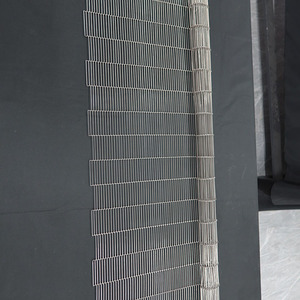 Bande transporteuse professionnelle de grillage d'échelle de chaîne d'acier inoxydable flexible pour la pizza de <span class=keywords><strong>boulangerie</strong></span> de four de tunnel - Product Image 2