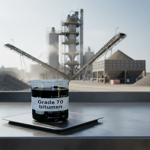 Asphalte rocheux KELI de qualité A 70 à la pointe de pénétration, avec point de ramollissement à 60°C, en vrac et en fûts pour la construction routière – Approvisionnement direct usine - Product Image 1