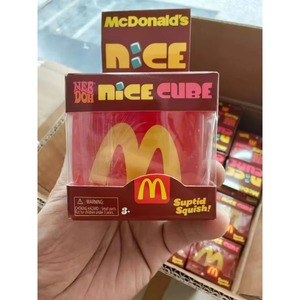 Needoh McDonalds Nice Cube Juguetes Sensoriales de Maltosa en Forma de Cubo, Blandos, para Alivio de la Ansiedad y el Estrés, Juguetes Fidget de Rebote Lento - Product Image 6