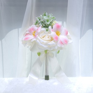 <span class=keywords><strong>Bouquet</strong></span> de mariage artificiel en tulipes, fleurs en soie, <span class=keywords><strong>bouquet</strong></span> de mariée pour la mariée, la demoiselle d'honneur, décoration de <span class=keywords><strong>cérémonie</strong></span> de mariage - Product Image 4