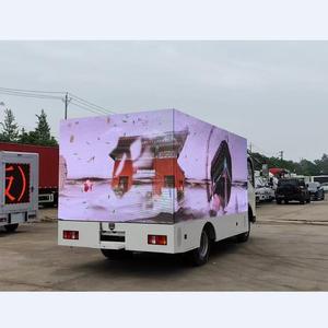 HOWO 4x2 LED Advertising Truck 120HP Diesel Manual <b>Euro</b> 5 New Condition with LED Display for Mobile Advertising 4500kg GVW - Product Image 5