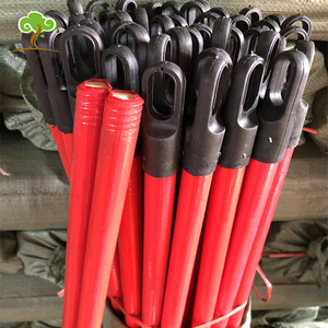 Hot Selling Wooden Stick With Italian Thread For Plastic Broom Handle Broomstick