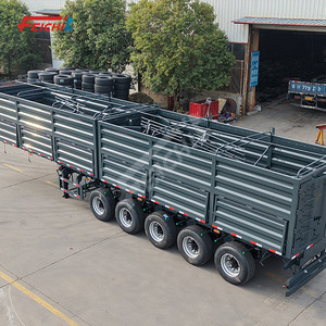 Feichi 5-Axis Lateral <strong>Lilting</strong> Grain Semi-Trailer Russian Special Trailer <strong>Can</strong> Be Customized - Product Image 5