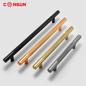 Wholesale Aluminum Alloy Handles Textured Knurled Wardrobe Kitchen <strong>Cabinet</strong> Drawer Pulls <strong>Knobs</strong> CSK141-L - Product Image 1