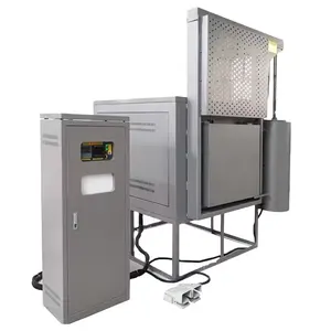Horno de mufla de horno de tratamiento térmico eléctrico de laboratorio de cámara grande hasta 1700c