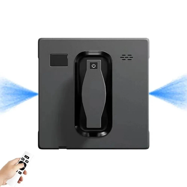 Dual Water Spray Vacuum Suction Robot Window Cleaner Electric Home Wall Glass Cleaning Robot