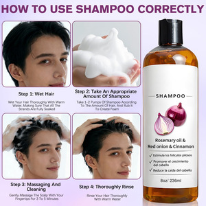 Champú <span class=keywords><strong>de</strong></span> Cebolla Orgánico - Restauración del Color con Protección UV para <span class=keywords><strong>Cabello</strong></span> Peinado - Product Image 3