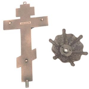 Alaşım Ortodoks Kilisesi Çapraz, ayakta haç duvar asılı veya araba dekorasyon - Product Image 4
