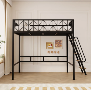 <span class=keywords><strong>Letto</strong></span> a castello in ferro multifunzionale soppalco sotto il <span class=keywords><strong>letto</strong></span> <span class=keywords><strong>singolo</strong></span> superiore e inferiore vuoto secondo piano <span class=keywords><strong>letto</strong></span> - Product Image 4