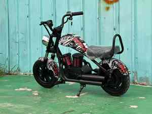 Moto de poche pour enfants ZUUMAV 50CC, moto tout-terrain avec allumage manuel, moteur 2 temps, vitesse 40-60 km/h - Product Image 5