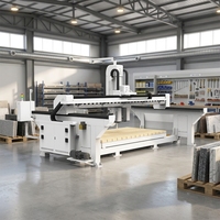 Machine de découpe de pierre intelligente 5+1 axes pour la fabrication sur mesure de comptoirs de cuisine et de dessus de lavabo