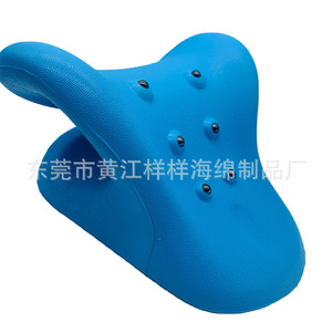 Almohada cervical triangular de espuma PU, densidad firme 35-60, para soporte del cuello y ayuda para dormir - Product Image 3