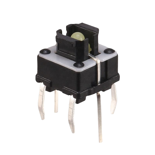 7*7 Tact Switch LED Light SMD SMT Illuminated 6x6 Light Touch Switch with Max. 12V Voltage