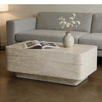 Table basse moderne unique et originale - Table d'appoint moderne pour salon, décoration intérieure