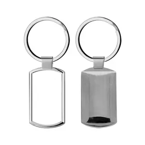 Wholesale Price Blank Metal <strong>Key</strong> <strong>Chains</strong> DIY Sublimation Printing <strong>Key</strong> <strong>Rings</strong> DIY High Quality <strong>Rectangle</strong> Shape Keyring - Product Image 2