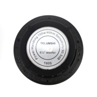 Haut-parleurs de système audio de voiture coaxiaux à 2 voies de 6.5 pouces 60W RMS Door pour BMW Toyota Audi Trucks Cars 12V Engine Subwoofers