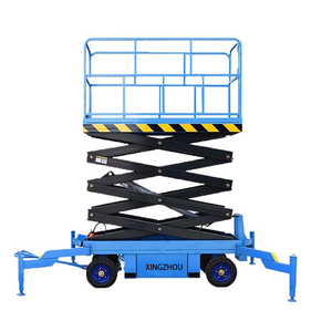 230kg EU/EUA Padrão Elétrico Scissor Lift, 6m Plataforma Aérea de Trabalho com Controle Remoto para Manutenção Industrial - Product Image 2