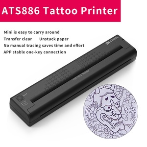 Impresora Inalámbrica de Plantillas para Tatuajes, Copiadora Térmica Portátil para Impresión Nítida de Tatuajes - Product Image 2