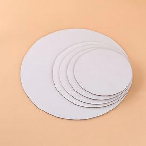 ฐานรองเค้กกระดาษแข็งแบบใช้แล้วทิ้ง IMEE สีขาว ทอง เงิน เงา รูปทรงกลมและสี่เหลี่ยม - Product Image 6