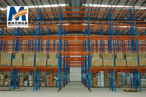 מיסוך מחסן תעשייתי כבד מדפים אחסון מתכת מערכת מיגון מתלה פלדה מתכווננת - Product Image 5