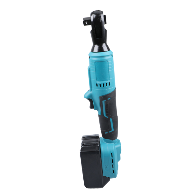 Cordless Rechargeable 20V Power Ratchet Driver Tool 3/8" Inch Wrench