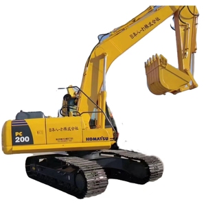 Excavateurs 20 t résistants originaux du Japon 20 tonnes PC200-8 PC220 KOMATSU 200-8 ont utilisé l'excavatrice de chenille - Product Image 1