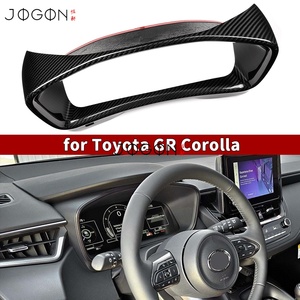 Cubierta de Panel de Instrumentos para <span class=keywords><strong>Toyota</strong></span> GR <span class=keywords><strong>Corolla</strong></span> GZEA14 2023 2024 2025 2026, Marco de Fibra de Carbono Real para el Panel de Instrumentos, <span class=keywords><strong>Interior</strong></span> - Product Image 2