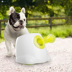 Jouets interactifs pour chiens et chats In the Trend : Lanceur de balles automatique, jouet papillon à activation par mouvement, plume en caoutchouc, labyrinthe à friandises CE - Product Image 1