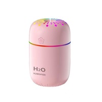 Diffuseur d'huiles essentielles portable mini pour voiture et maison, humidificateur à brume froide avec impulsion, anti-fumée, anti-poussière, USB