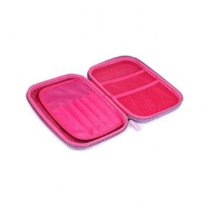 Estuche de Lápices de Cuero con Diseño de Unicornio Impreso en 3D, Mini Bolsa de Papelería Rígida Impermeable de PU y PC con Cierre de Cremallera para la Escuela - Product Image 5