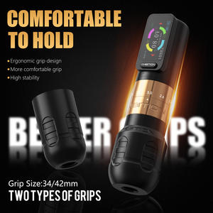 Ambizione Seher 2.2-4.2mm regolabile tratto professionale elettrico tatuaggio pistola senza fili rotativo tatuaggio penna macchina per Body Art - Product Image 6