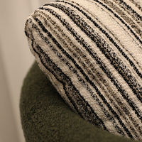 Fauteuil d'appoint en velours vert olive, fauteuil de détente rembourré, siège de salon moderne, mobilier de maison