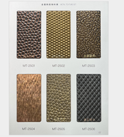Plan de travail en acier inoxydable gaufré à texture de perles rétro Embossed058 pour cuisine commerciale et mobilier sur mesure