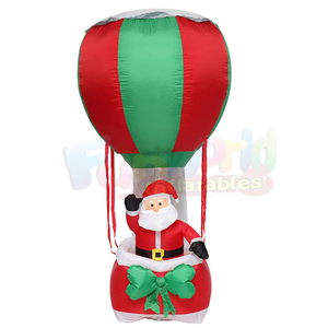 Ensemble de ballons gonflables joyeux noël, 1 pièce, gonflables, pour fêtes - Product Image 2