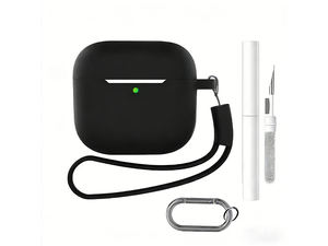 Funda Protectora Antipérdida a Prueba de Golpes de Silicona Suave para Auriculares, Estuche de Almacenamiento para <span class=keywords><strong>Airpods</strong></span> de Cuarta Generación - Product Image 2