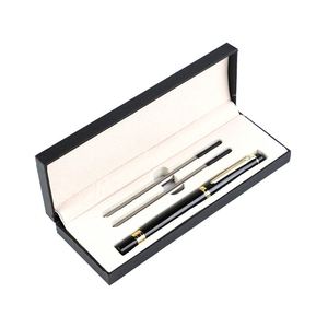 High Quality Custom Metal <b>Ballpoint</b> <b>Pen</b> Luxury Logo Printed Black Ink UV/Digital Printing 0.5mm Writing Business Promotion Gift - Product Image 1