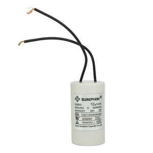 <span class=keywords><strong>Condensateur</strong></span> de démarrage moteur <span class=keywords><strong>SH</strong></span> <span class=keywords><strong>CBB60</strong></span> en boîtier plastique 30µF pour machine à laver - Product Image 1