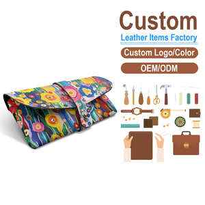 PVC Leather Sewing Machine Print <b>Glasses</b> <b>Case</b> – Customizable Waterproof Eyewear Protector <b>for</b> Daily Use - Product Image 1