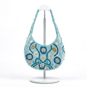 Borse Tote Artigianali Premium con Perline e Cerniera, Lavorazione Superiore, Colore Personalizzabile per Grossisti, Rivenditori, Importatori - Product Image 1