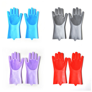 Gants de nettoyage multifonctionnels en silicone à prix d'usine pour <span class=keywords><strong>le</strong></span> bain des chiens et des chats, gants de <span class=keywords><strong>lavage</strong></span> des poils pour la salle de bain - Product Image 6