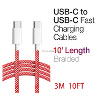 LW Venta al por mayor Fast Cell Phone 120W Cargador Tipo C Dual Tipo C Cable DE DATOS Cable USB Carga rápida para teléfono móvil