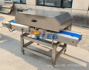 Cortadora de carne de pollo de alta productividad con grosor ajustable, máquina rebanadora de carne fresca, equipo para cortar salmón y tocino - Product Image 4
